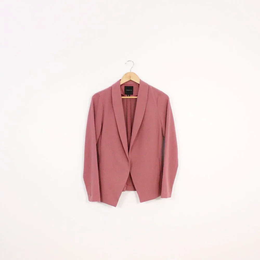 Dynamite Dusty Rose Pink Blazer - Picture 3 of 6